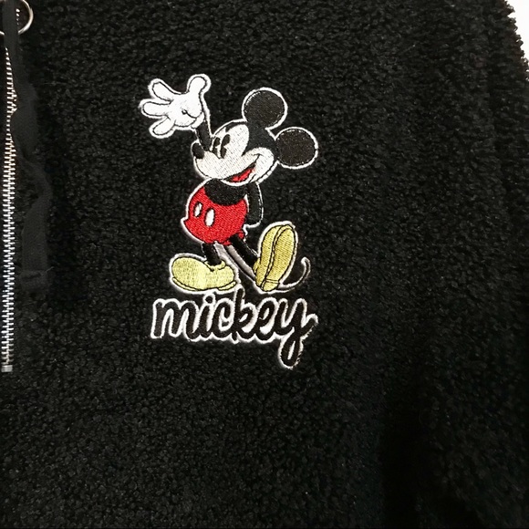 Disney Black sweater with hoodie - Picture 3 of 6